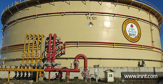 پایان بازرسی فنی مخزن شماره ١٠٩ پایانه نفتی شمال