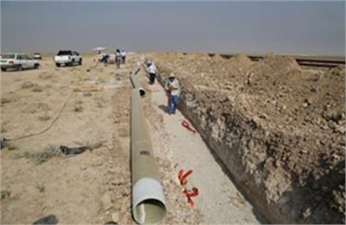 خط-لوله-غیرفلزی-انتقال-پساب-نمکزدایی-در-اهواز-به-بهره-برداری-رسید